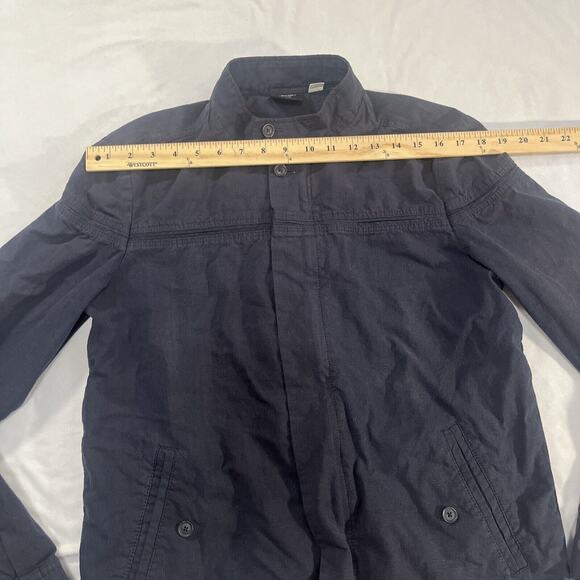BDG UO Medium Navy Blue 100% Cotton Zip Up Lightweight Jacket - Picture 6 of 12